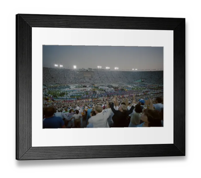 Framed Print : 1984 Summer Olympics - Closing Ceremony Framed Print : 1984 Summer Olympics - Closing Ceremony