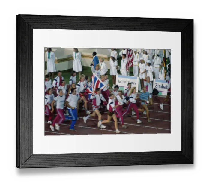 Framed Print : 1984 Summer Olympics - Closing Ceremony Framed Print : 1984 Summer Olympics - Closing Ceremony