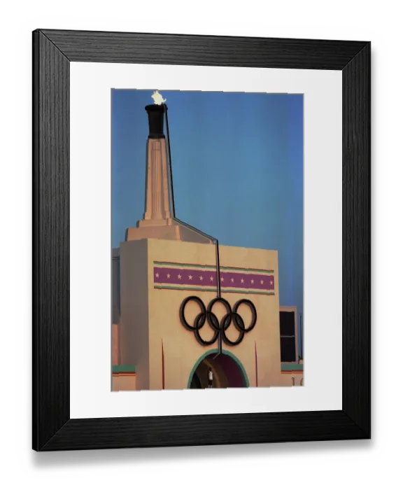 Framed Print : 1984 Summer Olympics - Closing Ceremony Framed Print : 1984 Summer Olympics - Closing Ceremony