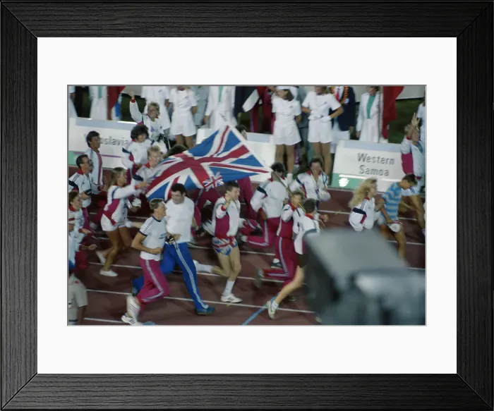 Framed Print : 1984 Summer Olympics - Closing Ceremony Framed Print : 1984 Summer Olympics - Closing Ceremony