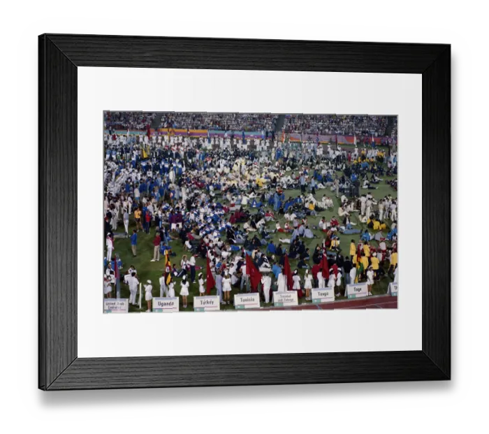 Framed Print : 1984 Summer Olympics - Closing Ceremony Framed Print : 1984 Summer Olympics - Closing Ceremony