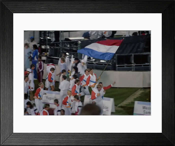 Framed Print : 1984 Summer Olympics - Closing Ceremony Framed Print : 1984 Summer Olympics - Closing Ceremony