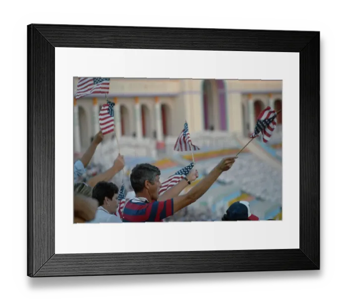 Framed Print : 1984 Summer Olympics - Closing Ceremony Framed Print : 1984 Summer Olympics - Closing Ceremony