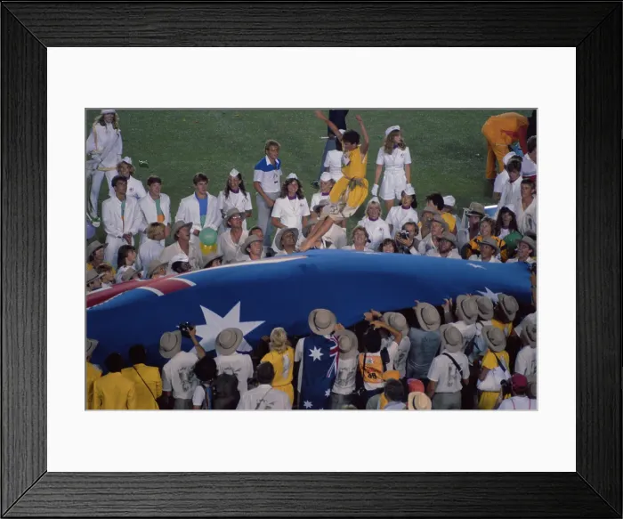 Framed Print : 1984 Summer Olympics - Closing Ceremony Framed Print : 1984 Summer Olympics - Closing Ceremony