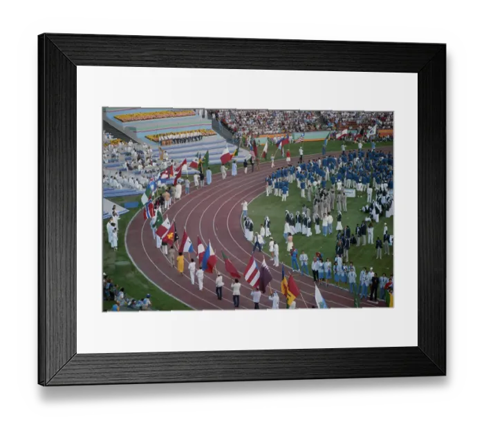 Framed Print : 1984 Summer Olympics - Closing Ceremony Framed Print : 1984 Summer Olympics - Closing Ceremony