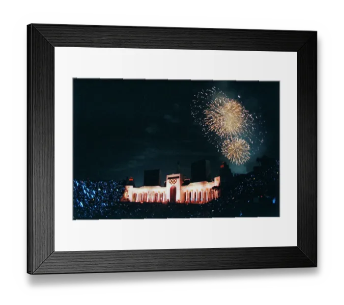 Framed Print : 1984 Summer Olympics - Closing Ceremony Framed Print : 1984 Summer Olympics - Closing Ceremony