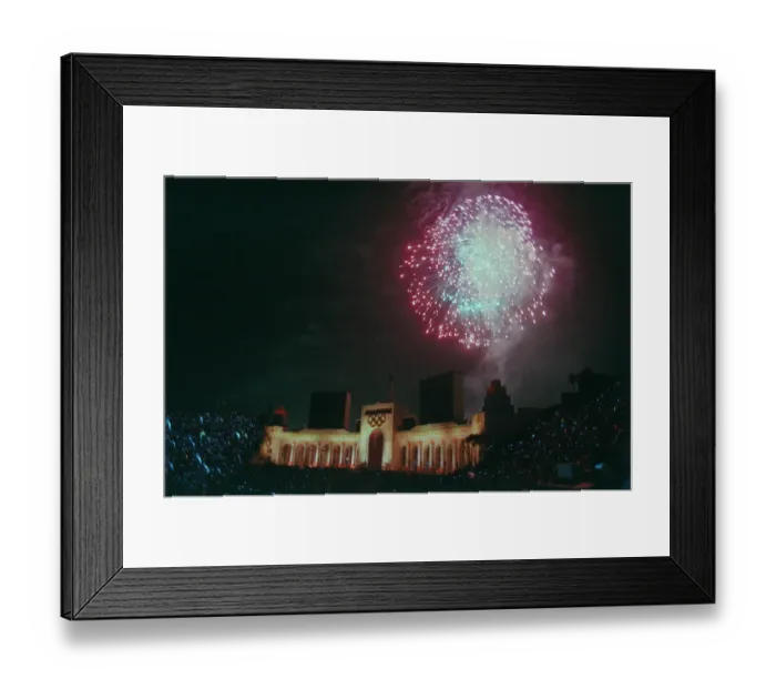 Framed Print : 1984 Summer Olympics - Closing Ceremony Framed Print : 1984 Summer Olympics - Closing Ceremony