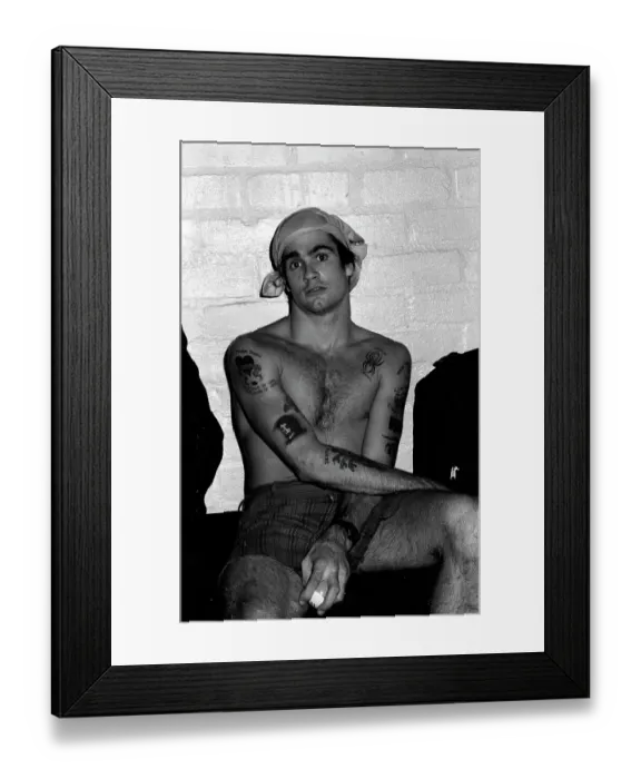 Framed Print : Henry Rollins Backstage At the Lhasa Club Framed Print : Henry Rollins Backstage At the Lhasa Club