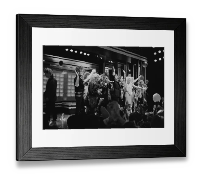Framed Print : Dick Clark's New Year's Rockin Eve 1985 Framed Print : Dick Clark's New Year's Rockin Eve 1985