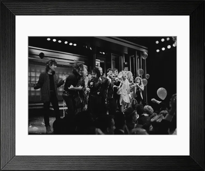 Framed Print : Dick Clark's New Year's Rockin Eve 1985 Framed Print : Dick Clark's New Year's Rockin Eve 1985