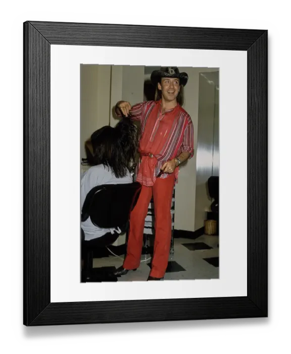 Framed Print : José Eber, French Hair Stylist Framed Print : José Eber, French Hair Stylist