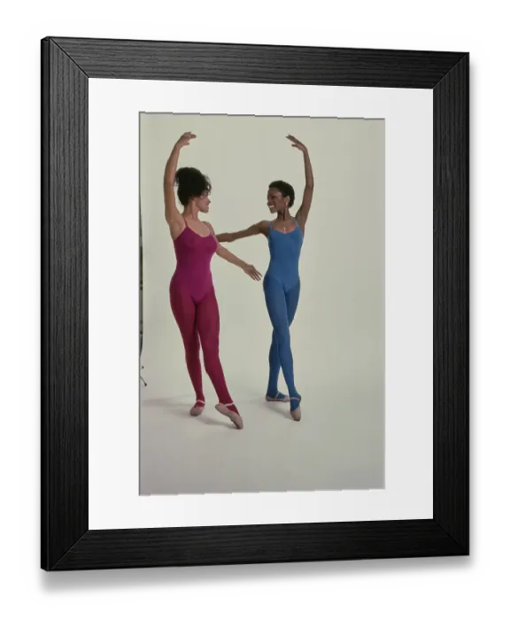Framed Print : Dance Theatre Of Harlem Studio Portrait Framed Print : Dance Theatre Of Harlem Studio Portrait
