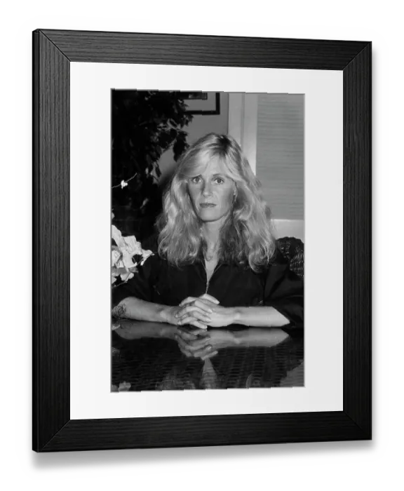 Framed Print : Kim Carnes, American Singer & Songwriter Framed Print : Kim Carnes, American Singer & Songwriter