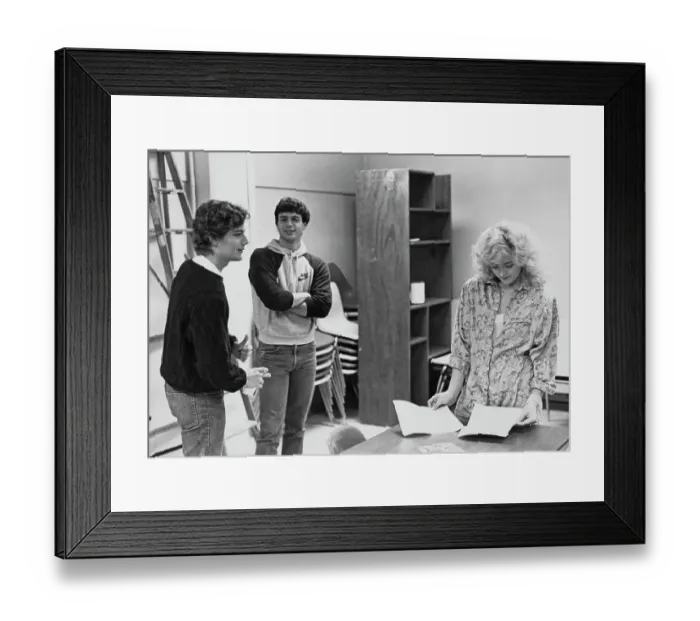 Framed Print : Filming Search For Tomorrow Framed Print : Filming Search For Tomorrow
