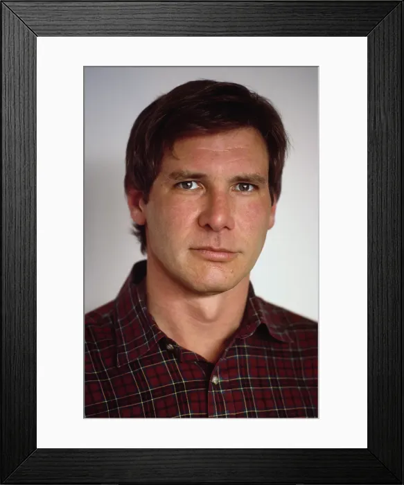 Framed Print : Harrison Ford, American Actor Framed Print : Harrison Ford, American Actor