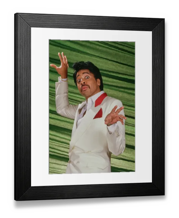 Framed Print : Morris Day, American Singer & Songwriter Framed Print : Morris Day, American Singer & Songwriter