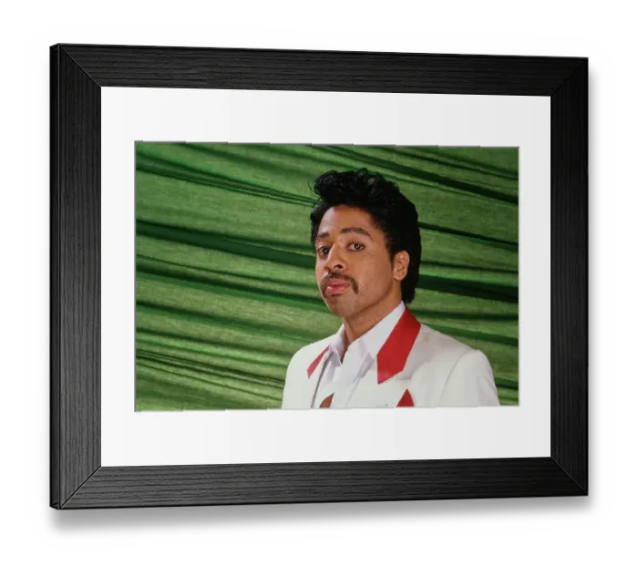 Framed Print : Morris Day, American Singer & Songwriter Framed Print : Morris Day, American Singer & Songwriter