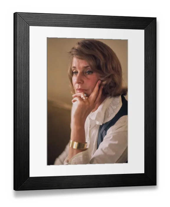 Framed Print : Maria Schell, Austrian-Swiss Actress Framed Print : Maria Schell, Austrian-Swiss Actress