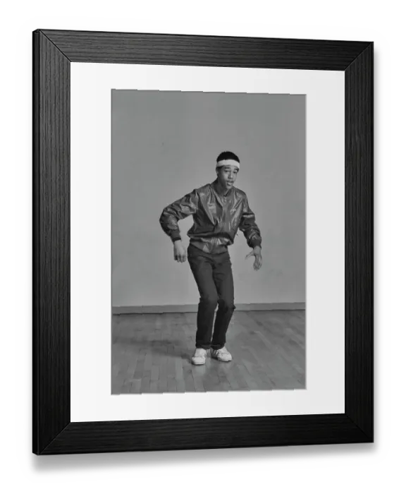 Framed Print : Breaking Moves - Top Rock