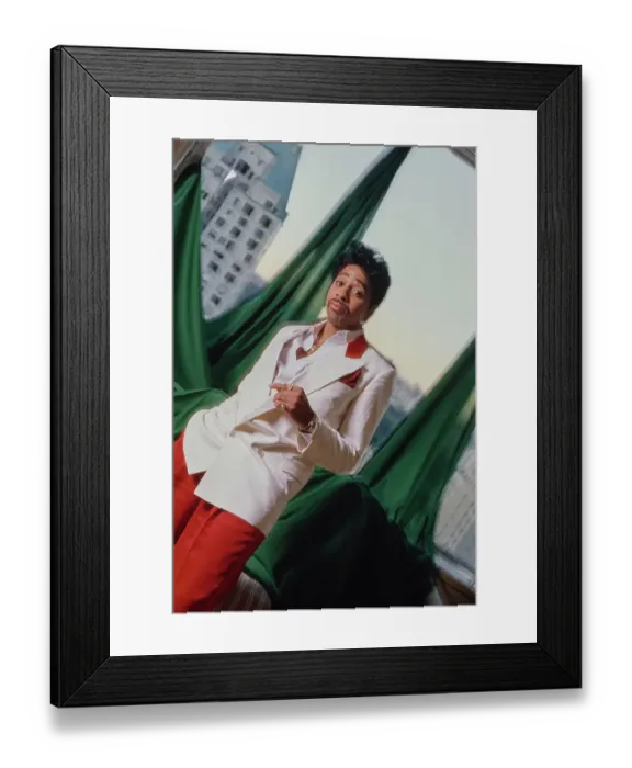 Framed Print : Morris Day, American Singer & Songwriter Framed Print : Morris Day, American Singer & Songwriter