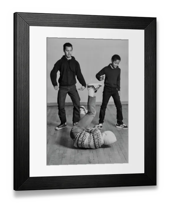 Framed Print : Breaking Moves Framed Print : Breaking Moves
