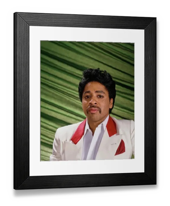 Framed Print : Morris Day, American Singer & Songwriter Framed Print : Morris Day, American Singer & Songwriter