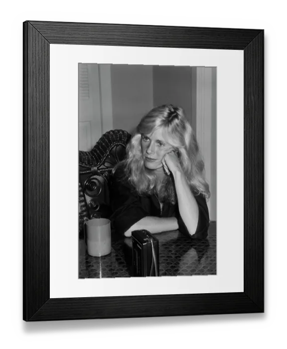 Framed Print : Kim Carnes, American Singer & Songwriter