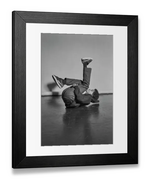 Framed Print : Breaking Moves - Power Move Framed Print : Breaking Moves - Power Move