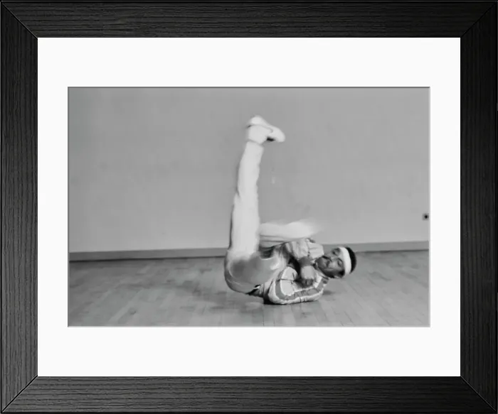 Framed Print : Breaking Moves - Windmill Framed Print : Breaking Moves - Windmill