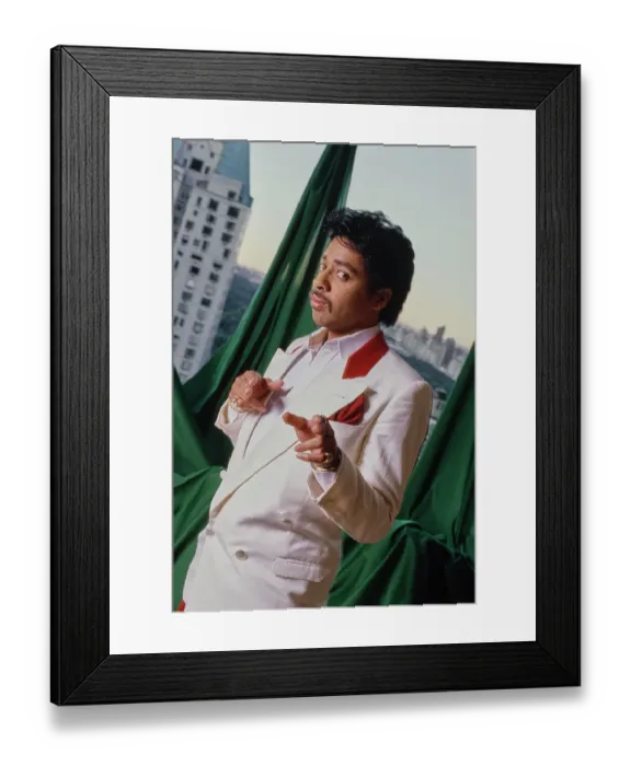 Framed Print : Morris Day, American Singer & Songwriter Framed Print : Morris Day, American Singer & Songwriter
