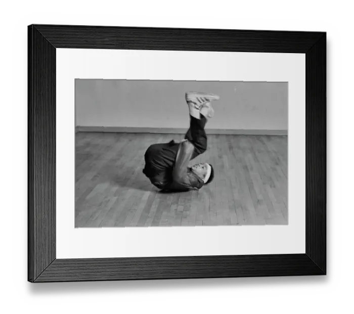 Framed Print : Breaking Moves - Power Move Framed Print : Breaking Moves - Power Move
