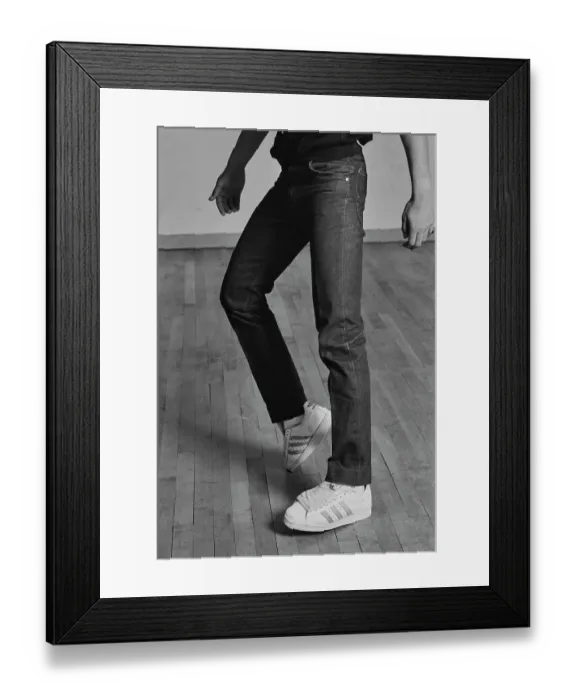 Framed Print : Breaking Moves - Feet Positions Framed Print : Breaking Moves - Feet Positions
