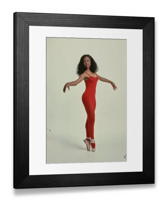 Framed Print : Dance Theatre Of Harlem Studio Portrait Framed Print : Dance Theatre Of Harlem Studio Portrait