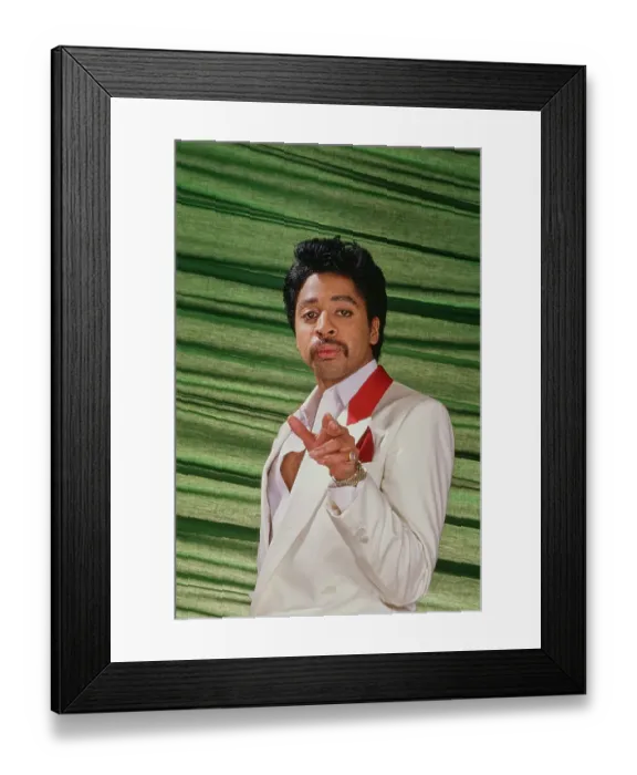 Framed Print : Morris Day, American Singer & Songwriter Framed Print : Morris Day, American Singer & Songwriter