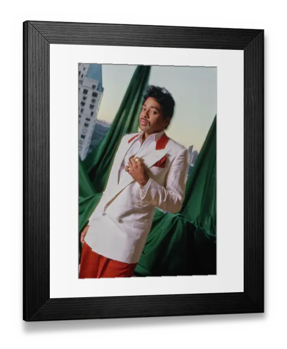 Framed Print : Morris Day, American Singer & Songwriter Framed Print : Morris Day, American Singer & Songwriter
