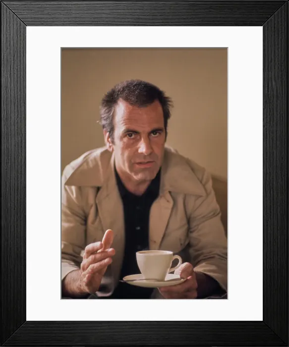 Framed Print : Maximillian Schell, Swiss Actor Framed Print : Maximillian Schell, Swiss Actor