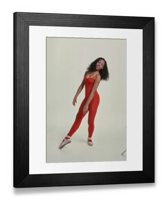 Framed Print : Dance Theatre Of Harlem Studio Portrait Framed Print : Dance Theatre Of Harlem Studio Portrait