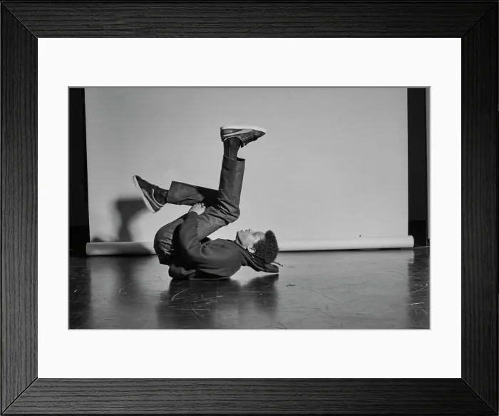 Framed Print : Breaking Moves - Power Move
