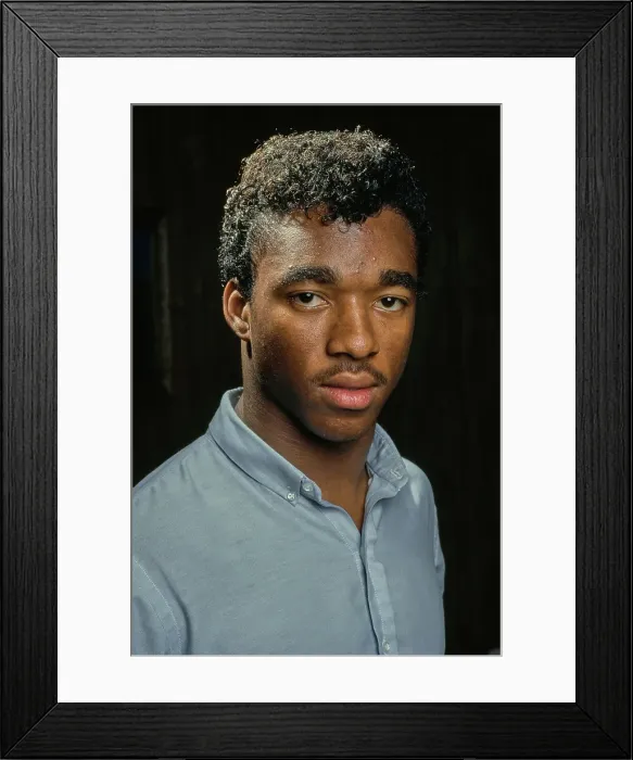 Framed Print : Afro Hair Portrait Session