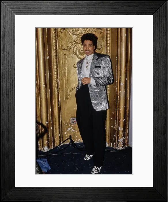 Framed Print : Morris Day, American Singer & Songwriter Framed Print : Morris Day, American Singer & Songwriter