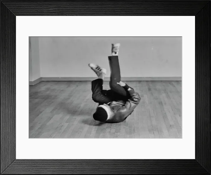 Framed Print : Breaking Moves - Power Move Framed Print : Breaking Moves - Power Move