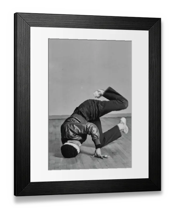 Framed Print : Breaking Moves - Power Move Framed Print : Breaking Moves - Power Move