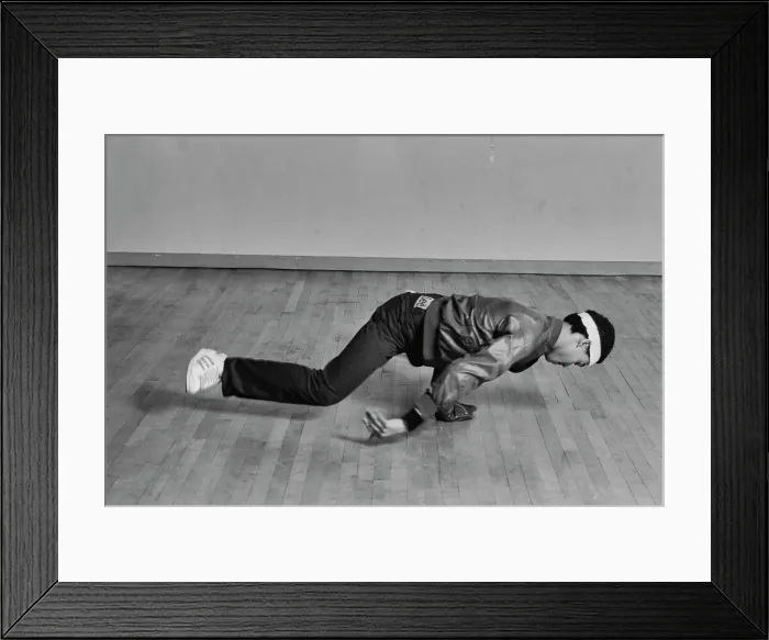 Framed Print : Breaking Moves - Power Move Framed Print : Breaking Moves - Power Move