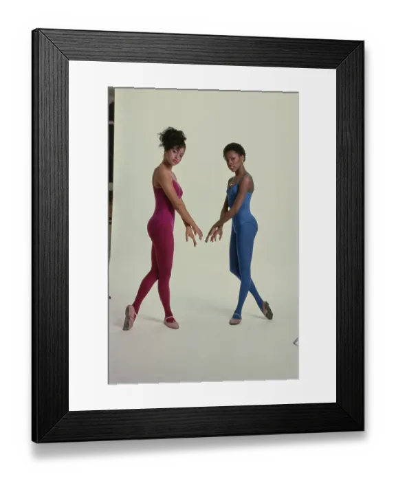 Framed Print : Dance Theatre Of Harlem Studio Portrait Framed Print : Dance Theatre Of Harlem Studio Portrait