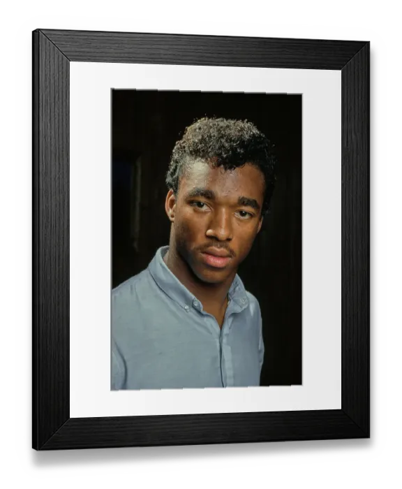 Framed Print : Afro Hair Portrait Session Framed Print : Afro Hair Portrait Session
