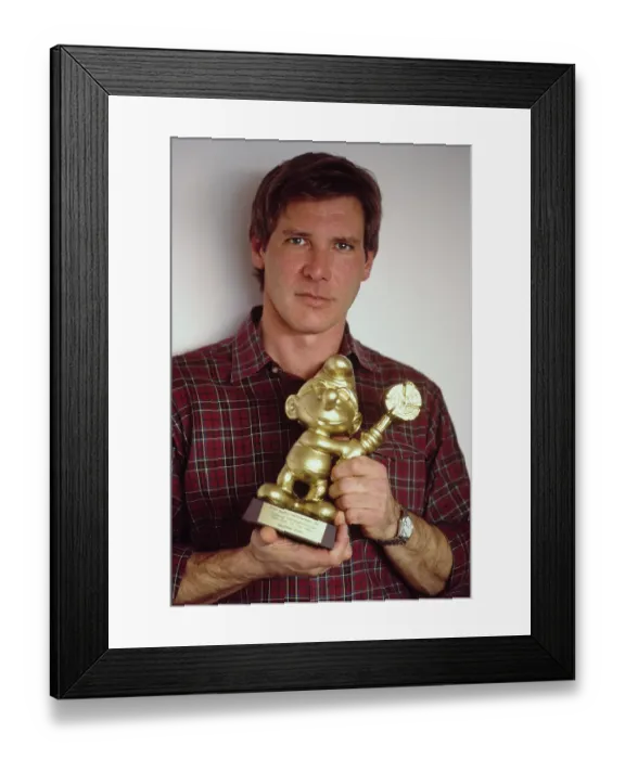 Framed Print : Harrison Ford, American Actor Framed Print : Harrison Ford, American Actor
