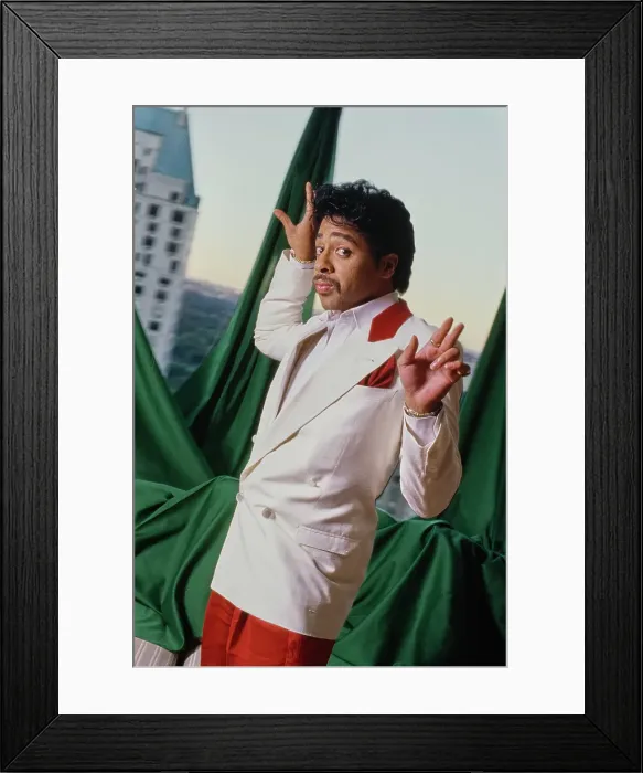 Framed Print : Morris Day, American Singer & Songwriter Framed Print : Morris Day, American Singer & Songwriter