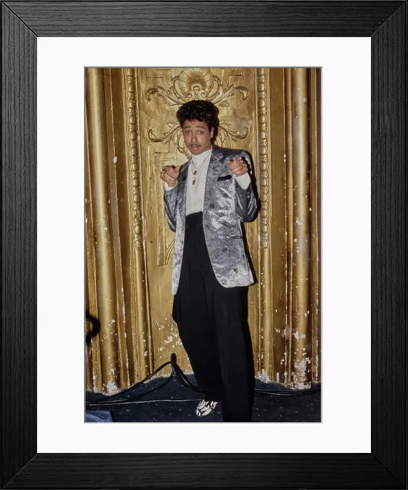 Framed Print : Morris Day, American Singer & Songwriter Framed Print : Morris Day, American Singer & Songwriter