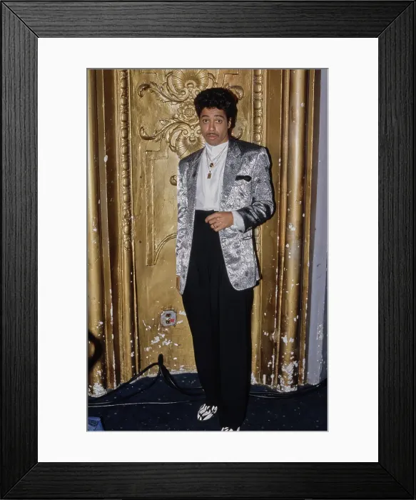Framed Print : Morris Day, American Singer & Songwriter Framed Print : Morris Day, American Singer & Songwriter