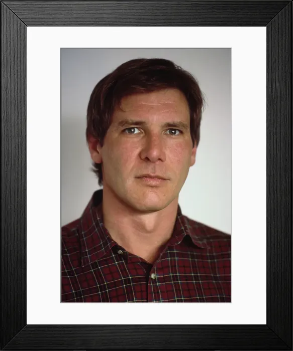 Framed Print : Harrison Ford, American Actor Framed Print : Harrison Ford, American Actor